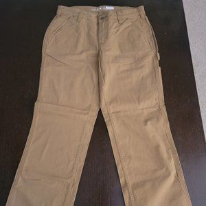 Women's brown work pant